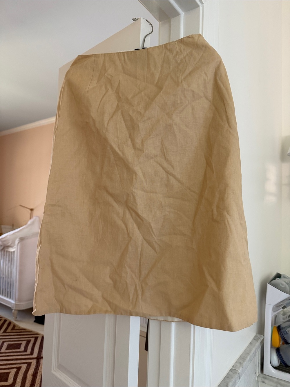 Kate Spade Tan A-Line Skirt Vintage